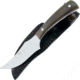 Hen &amp; Rooster Skinner Buffalo Horn Fixed Blade Knife, 4in, German Steel, Standard Edge, Buffalo Horn Handle HR5028BH