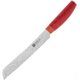 HENCKELS ZWILLING Orange Bread Knife, 13in Overall, 8in Satin Finish Serrated Blade, Orange Polypropylene Handle, 53026-200