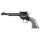 Heritage Manufacturing Rough-Rider-Tactical-Cowboy Revolver, .22 Long Rifle, 6.5in barrel, aluminum alloy frame, simulated carbon-fiber grip, revolving chamber, fiber optic front, 6 round cylinder, HG-RRTC-.22LR-6.5-1-FRRMPG