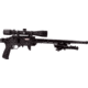 Heresy Design Vendetta Fixed Barrel Chassis, Long Rail, 9.59in, Black, HVCSLE