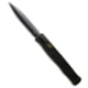 Heretic Knives Cleric II Automatic Folding Knife, 4.25in, CPM MagnaCut, Dagger Blade, Aluminum, Rubber, OD Green/Black Handle, OD Green/Black/Black, 10.00 inch, BHQ-201367