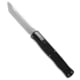 Heretic Knives Cleric II Automatic Folding Knife, 4.25in, CPM MagnaCut, Tanto Blade, Aluminum, Rubber, Black Handle, Black/Gray, 10.00 inch, BHQ-203287