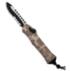 Heretic Knives Hydra Recurve Automatic Folding Knife, 3.60in, CPM MagnaCut, Drop Point Blade, Aluminum, Camo/Tan Handle, Camo/Tan/Black, 9.10 inch, BHQ-193509