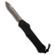 Heretic Knives Hydra Recurve Automatic Folding Knife, 3.60in, CPM MagnaCut, Clip Point Blade, Aluminum, Black Handle, Black/Bronze, 9.10 inch, BHQ-193510