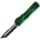 Heretic Knives Auto Colossus OTF Tanto Grn 3.50 in Automatic Folding Knife, H04014ABRKGRN