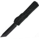 Heretic Knives Auto Colossus OTF Automatic Folding Knives, 3.5in, Black Stonewash Finish CPM MagnaCut Stainless Tanto Blade, Breakthrough Green Aluminum Handle, H0408ABRKGRN