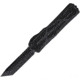 Heretic Knives Auto Colossus OTF Automatic Folding Knives, 3.5in, Black Stonewash Finish CPM MagnaCut Stainless Tanto Blade, Breakthrough Gray Aluminum Handle, H0408ABRKGRY