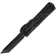Heretic Knives Auto Colossus OTF Tanto H0408ABRKGRY 3.50 in Automatic Folding Knife, H0408ABRKGRY