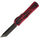 Heretic Knives Auto Colossus OTF Tanto 3.50 in Automatic Folding Knife, H0406ARED
