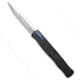 Heretic Knives Cleric II Automatic Folding Knife, 4.16in, CPM MagnaCut, Dagger Blade, Aluminum, Carbon Fiber, Black Handle, Black/Silver, 9.91 inch, BHQ-223755