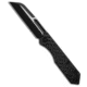 Heretic Knives Heretic Jinn Slip Joint Knife MagnaCut Carbon Fiber 3" Two-Tone, Black, CPM MagnaCut, adult, BHQ-194203