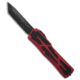 Heretic Knives Heretic Knives Colossus OTF Automatic Knife Red Aluminum DLC Tanto Magnacut, Red, CPM MagnaCut, adult, BHQ-183484