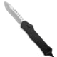 Heretic Knives Heretic Knives Hydra MagnaCut S/A OTF Automatic Knife Black 3.6" Satin, Black, CPM MagnaCut, adult, BHQ-190735