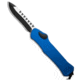 Heretic Knives Heretic Knives Hydra S/A OTF Automatic Knife Blue 3.6" Two-Tone, Blue, CPM MagnaCut, adult, BHQ-192379