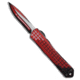 Heretic Knives Heretic Knives Manticore S Recurve OTF Knife Red Cel Shade 2.6" Two-Tone, Red, CPM MagnaCut, adult, BHQ-221125