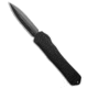 Heretic Knives Heretic Knives Manticore-X MagnaCut D/E OTF Black Frag Aluminum 3.75" DLC, Black, CPM MagnaCut, adult, BHQ-200991