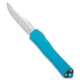 Heretic Knives Heretic Knives Manticore X OTF Automatic Knife Turquoise Grenade Grip 3.75" SW, Blue, CPM MagnaCut, adult, BHQ-204185