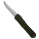 Heretic Knives Heretic Knives Manticore X Recurve OTF Knife OD Green Frag Aluminum 3.75" SW, OD Green, CPM MagnaCut, adult, BHQ-206134