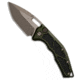Heretic Knives Heretic Knives Medusa Auto Tanto MagnaCut Knife OD Green Aluminum 3" Bronze, OD Green, CPM MagnaCut, adult, BHQ-212972