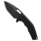Heretic Knives Heretic Knives Medusa MagnaCut Manual Frame Lock Knife Black Al 3" Cerakote, Black, CPM MagnaCut, adult, BHQ-204918