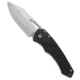Heretic Knives Heretic Knives Mini Pariah S/E Manual Button Lock Knife Black Polymer 3.3" SW, Black, CPM MagnaCut, adult, BHQ-206968