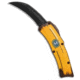 Heretic Knives Heretic Knives ROC D/A OTF Automatic Knife Stabnana Yellow Cel Shade 3" DLC, Brown/Yellow, CPM MagnaCut, adult, BHQ-219992
