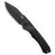 Heretic Knives Heretic Knives Wraith Auto Knife Black/Carbon Fiber 3.75" Black, Black, Elmax, adult, BHQ-173961