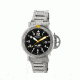 Heritor Automaitc Cahill Diver's Bracelet Watch, black  silver HERHR5102