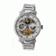 Heritor Automatic Aries Skeleton Bracelet Watch, silver  silver HERHR4401