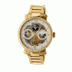 Heritor Automatic Aries Skeleton Bracelet Watch, silver  gold HERHR4403