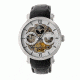 Heritor Automatic Aries Skeleton Bracelet Watch, silver  black HERHR4404