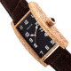 Heritor Automatic Jefferson Leather-Band Watch, Rose Gold/Black, One Size, HERHR8803