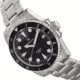 Heritor Automatic Luciano Bracelet Watch w/Date, Black, One Size, HERHS1501