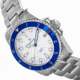 Heritor Automatic Luciano Bracelet Watch w/Date, Blue/White, One Size, HERHS1503
