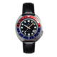 Heritor Automatic Pierce Genuine Leather-Band Watch w/Date, Black/Red/Blue - Mens, HERHS1204