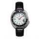 Heritor Automatic Pierce Genuine Leather-Band Watch w/Date, White/Black - Mens, HERHS1201