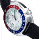 Heritor Automatic Pierce Genuine Leather-Band Watch w/Date, White/Red/Blue - Mens, HERHS1202