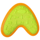 Hero Dog Toys Outer Armor Boomerang, Orange/Lime, Large 87461
