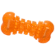 Hero Dog Toys Soft Rubber Dental Bone Hunter, Orange 87449