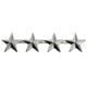 4 Star Pin 1/2'' High - Pair