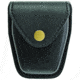 HERO'S PRIDE AirTek Hinged Handcuff Case, Plain, Brass Hardware, Black, 1451PA