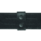 Hero's Pride Belt Keepers, 2 1/4in Belt, 2 Pack, Deluxe, AirTek, Smooth, Black Snaps 1497PB