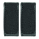 Hero's Pride Belt Keepers, 2 1/4in Belt, 2 Pack, Deluxe, AirTek, Smooth, Hidden Snaps, Black 1497PC