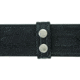Hero's Pride Belt Keepers, 2 1/4in Belt, 4 Pack, Standard, AirTek, Smooth, Silver Snaps 1499PN
