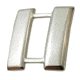 CAPTAIN Mini Smooth Metal Insignia 3/4'' High - Pair