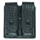 Hero's Pride Double Magazine Case, Large, AirTek, BW, Black Snaps, Large 1434WB