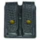 Hero's Pride Double Magazine Case, Large, AirTek, BW, Brass Snaps, Large 1434WG