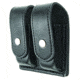 Hero's Pride Double Magazine Case, Large, AirTek, Smooth, Silver Snaps, Large 1434PN