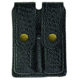 Hero's Pride Double Magazine Case, Medium, AirTek, BW, Brass Snaps, Medium 1432WG