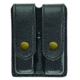 Hero's Pride Double Magazine Case, Medium, AirTek, Smooth, Brass Snaps, Medium 1432PG